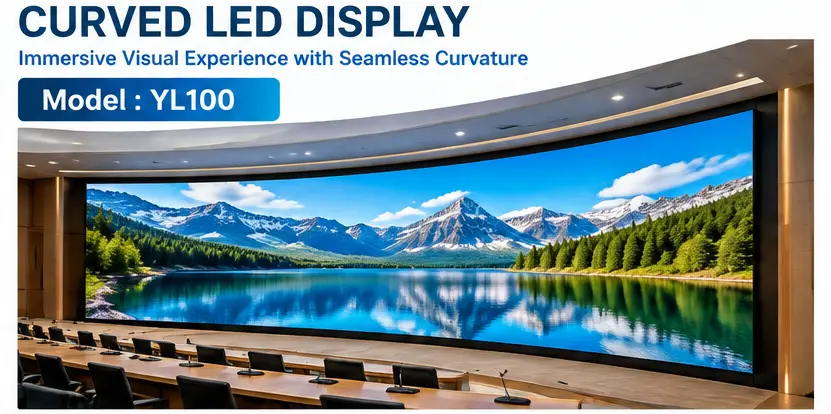 CURVED LED DISPLAY SYSTEM MODEL YL100