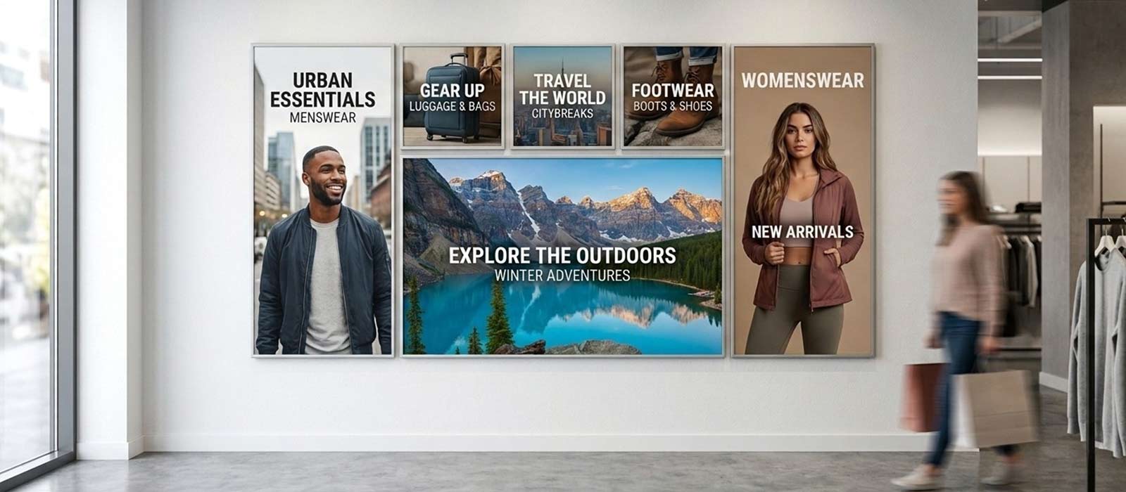 Wall Mount Display Signage in Bloemfontein