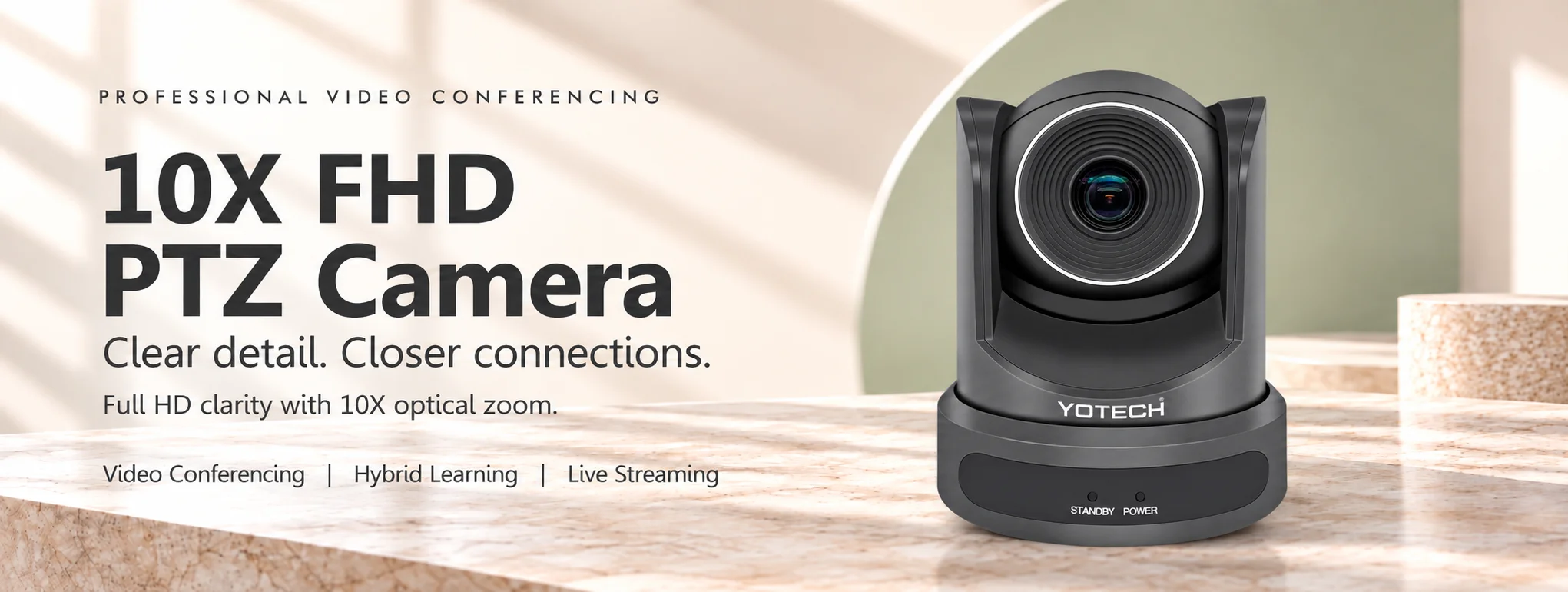10X FHD PTZ CAMERA