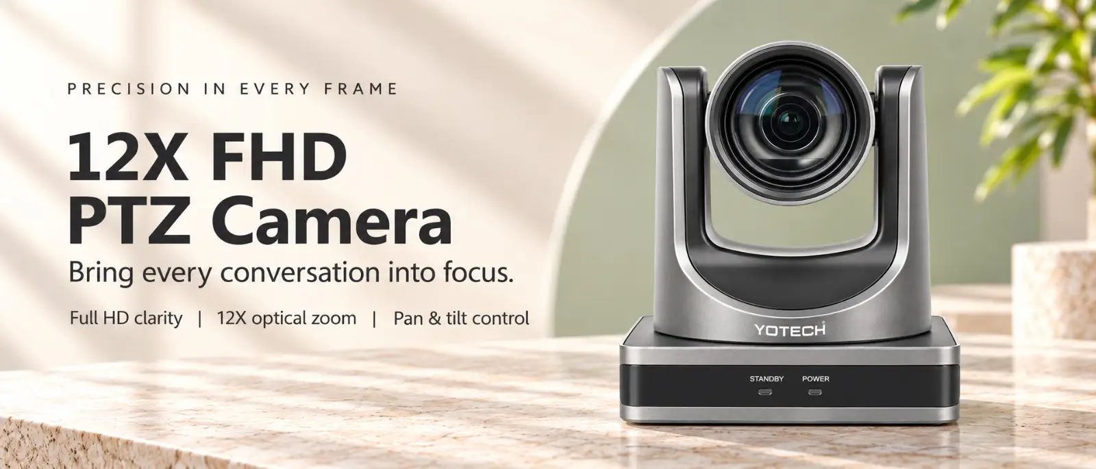 12X FHD PTZ CAMERA