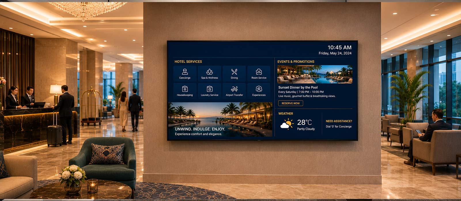 YDS65B Digital Signage 65 inch Display